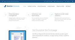 Desktop Screenshot of donlonventures.com